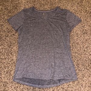 Polyester Blue Workout Tee Shirt - RBX Large (L)